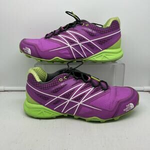 The North Face Shoes Womens 8.5 Ultra MT Trail Running Purple Vibram